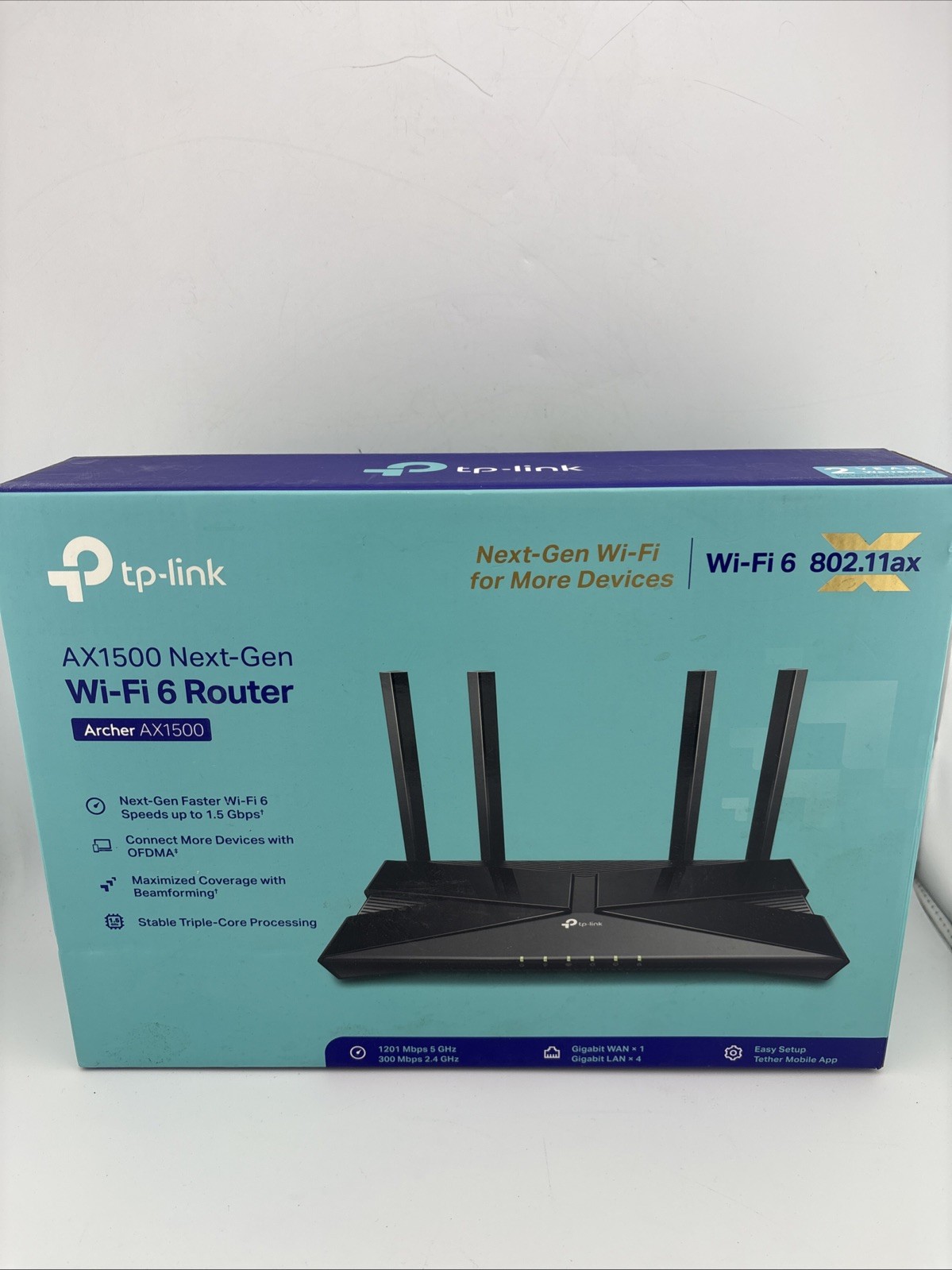 TP-Link Archer AX10 AX1500 Next-Gen Wi-Fi 6 Router