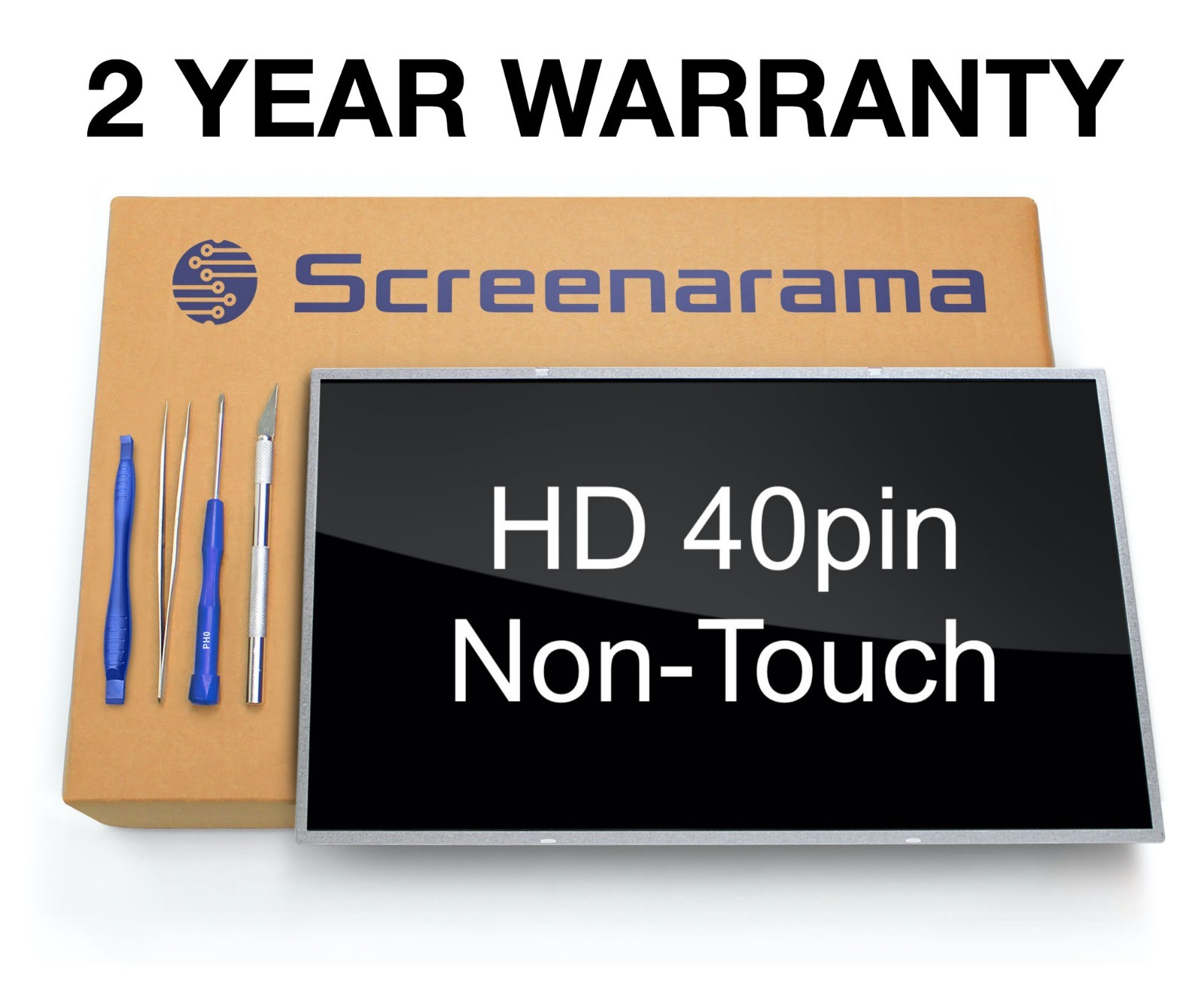 CMO InnoLux N156BGE-L21 HD 40pin 15.6 LED LCD Screen + Tools SCREENARAMA * FAST