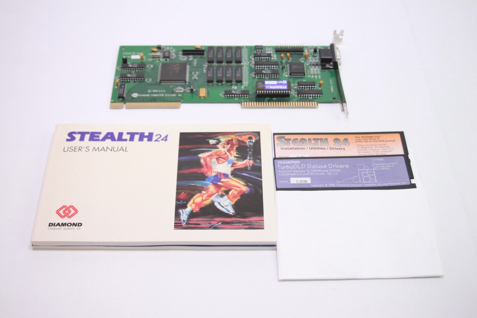 RARE S3 Stealth 24 VL Local Bus 1MB VGA Video Card DOS Retro Gaming READ
