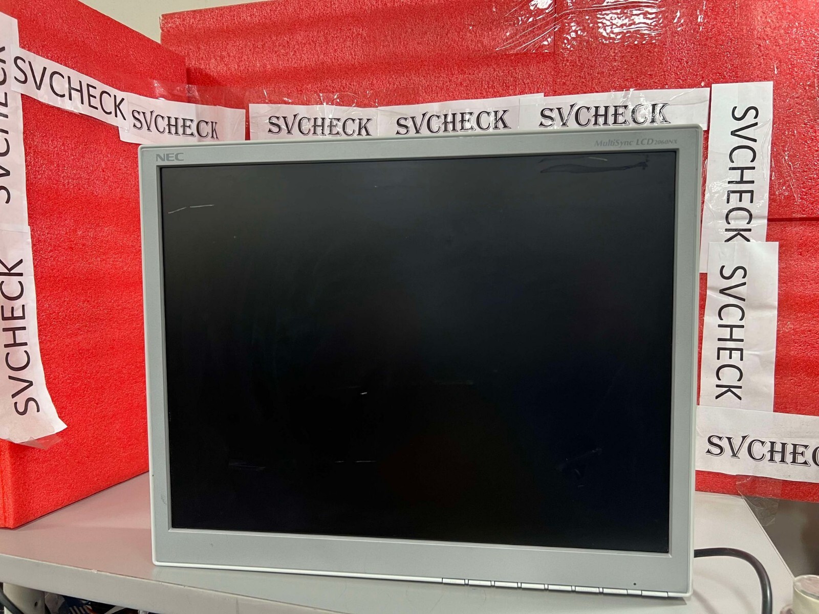 NEC LCD2060NX MULTISYNC MONITOR DISPLAY