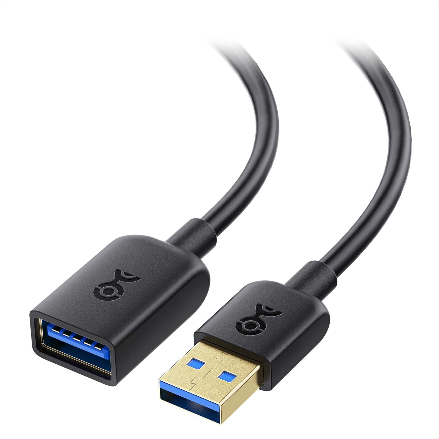 5X LOT SEALED 5Gbps 10 FT. USB 3.0 EXTENSION - GREAT FOR PRINTER, VR, DONGLES