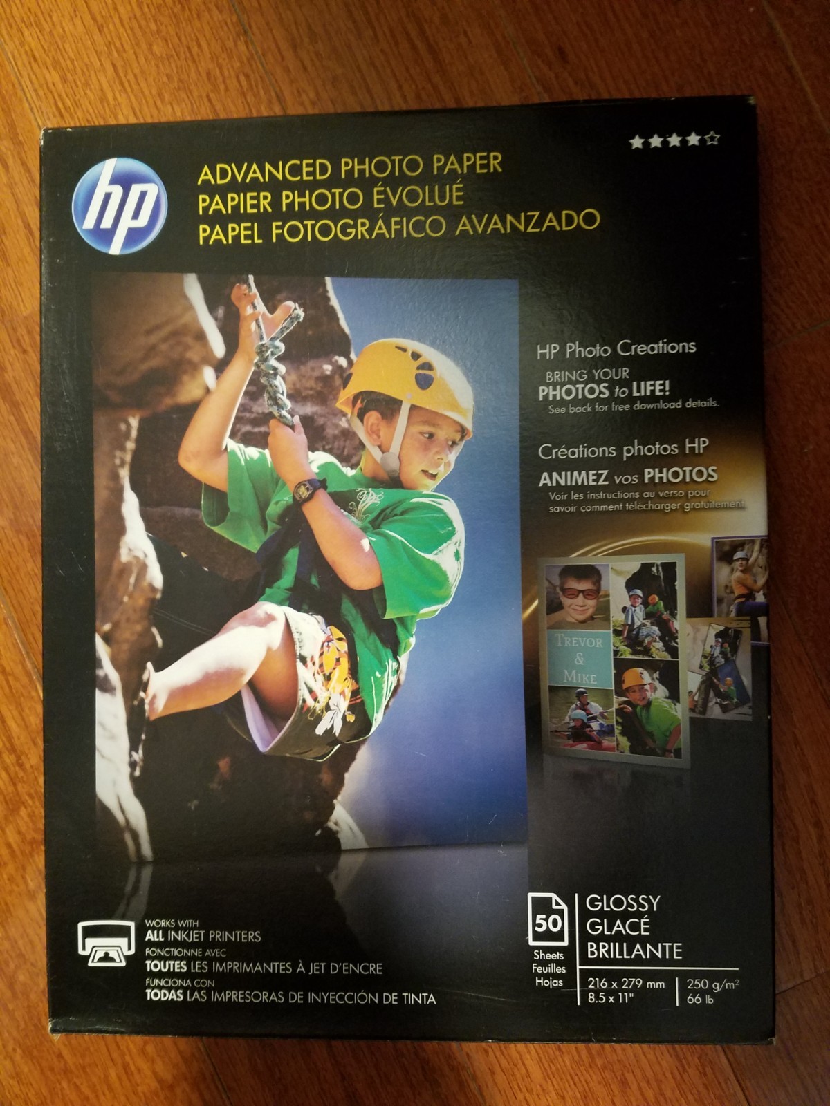 HP Glossy Advanced Photo Paper for Inkjet - 50 Sheets (Q7853A)