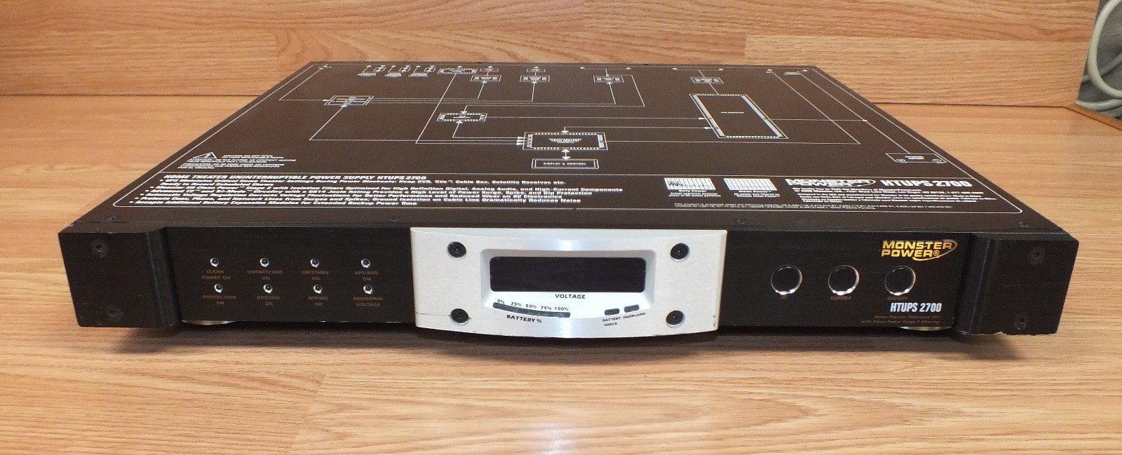 Monster Power (HTUPS 2700) Home Theater Surge Protection Center Only **PARTS** 