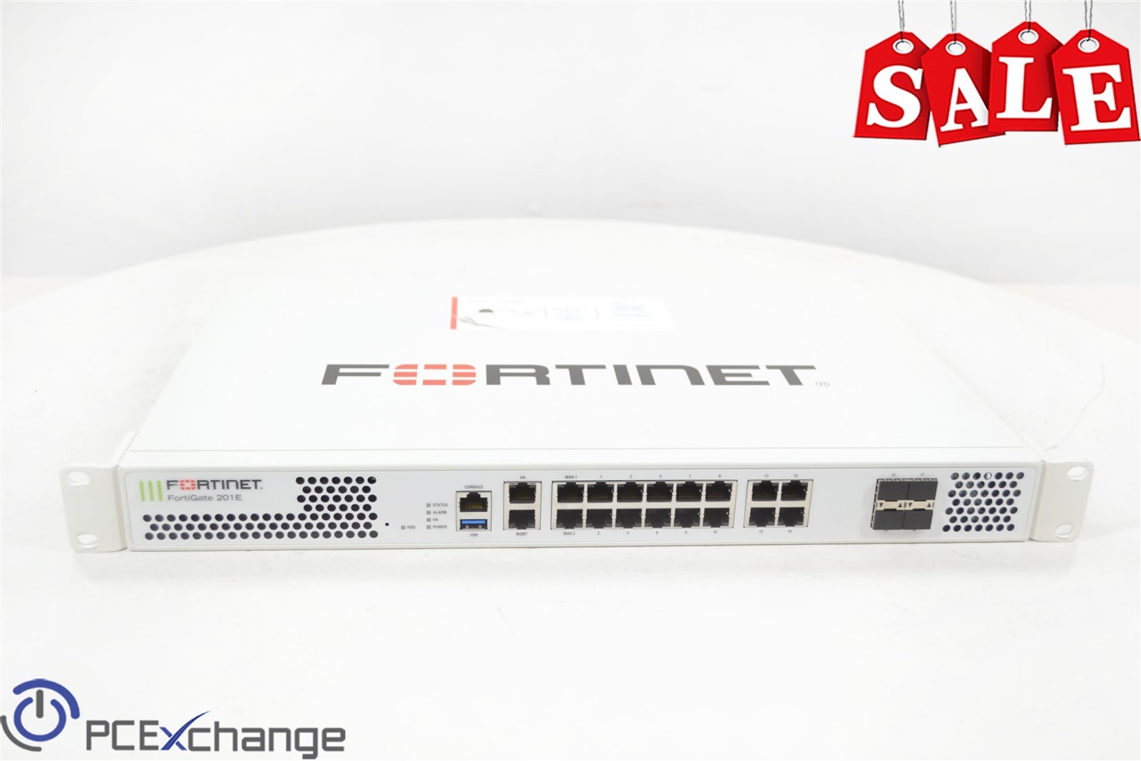 Fortinet FortiGate 201E Network Security Firewall Appliance FG-201E W/ Rack Ears
