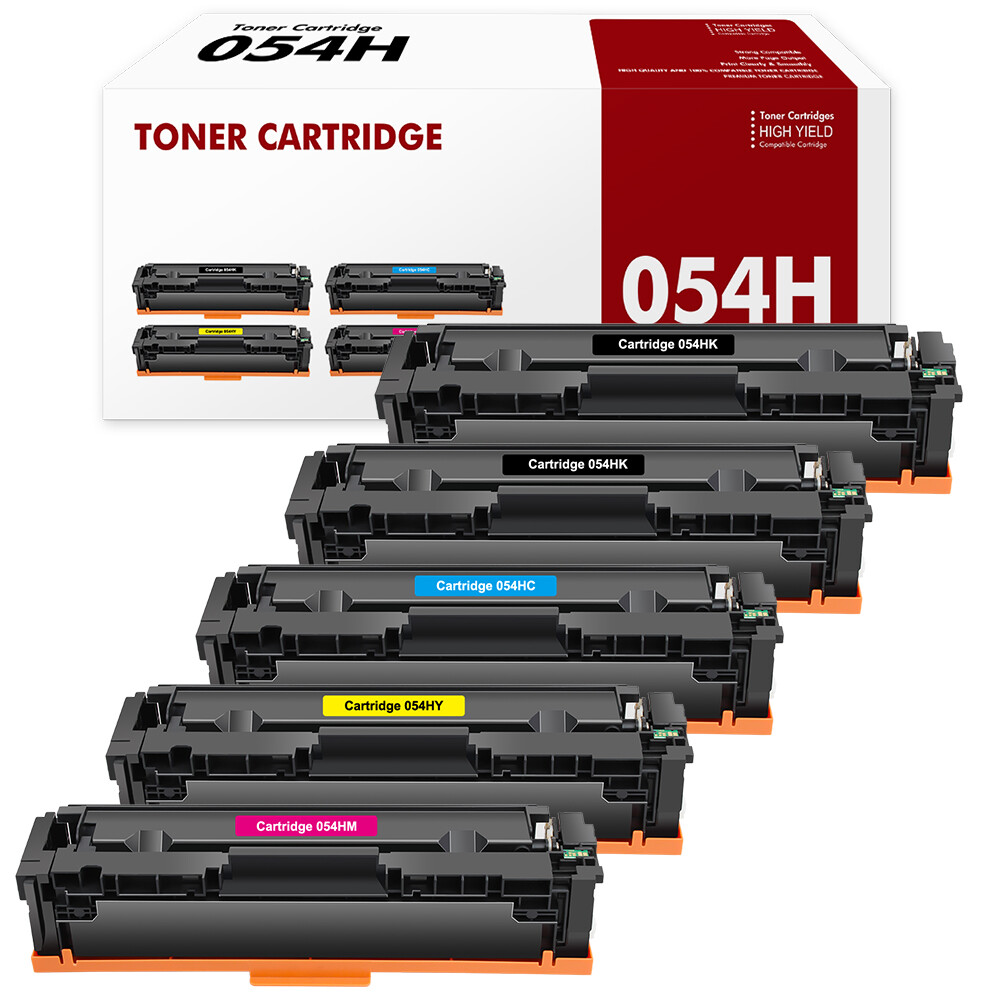 5PK CRG 054 054H Toner Cartridge 054 Fit For Canon LBP622cdw MF642cdw MF641cw