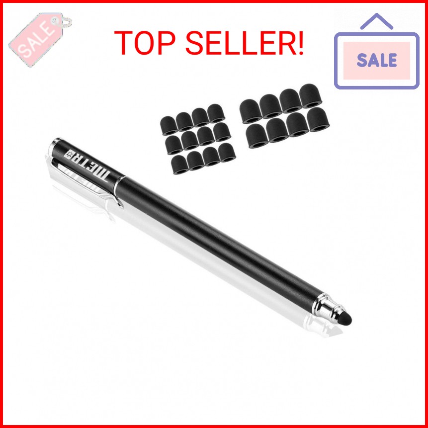 Metro Universal Capacitive 2-in-1 Touch Screen Stylus Pen with 20 Pcs Replacemen