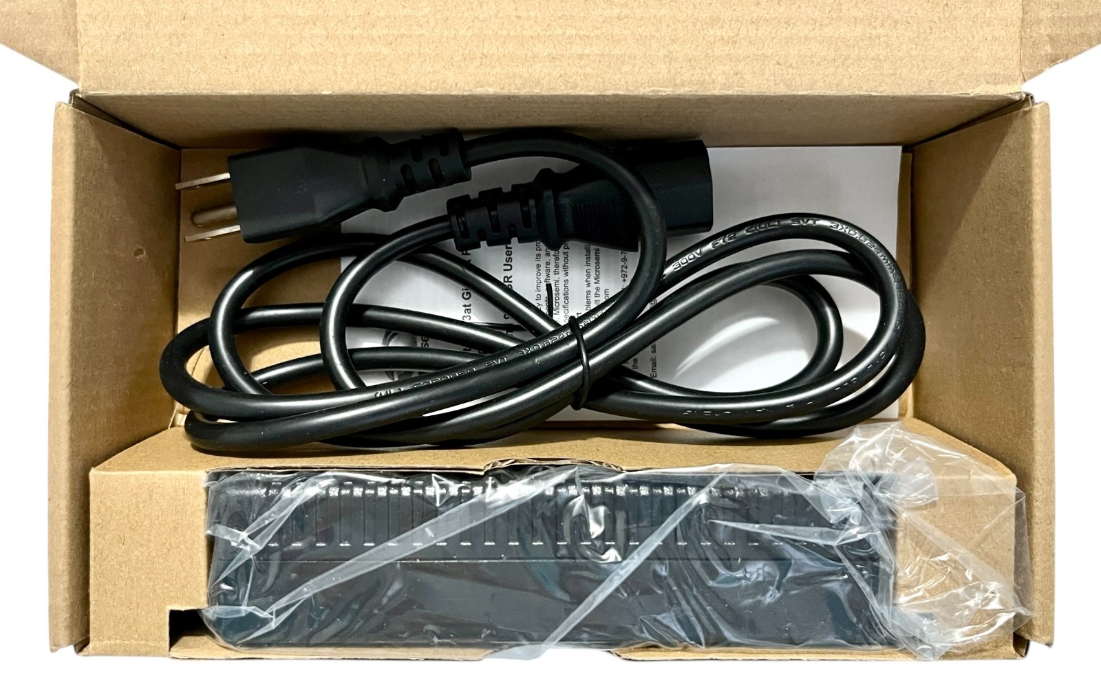 U90604 Microsemi PD9001GRATACUS High Power Gigabit Midspan PoE Injector  G1N