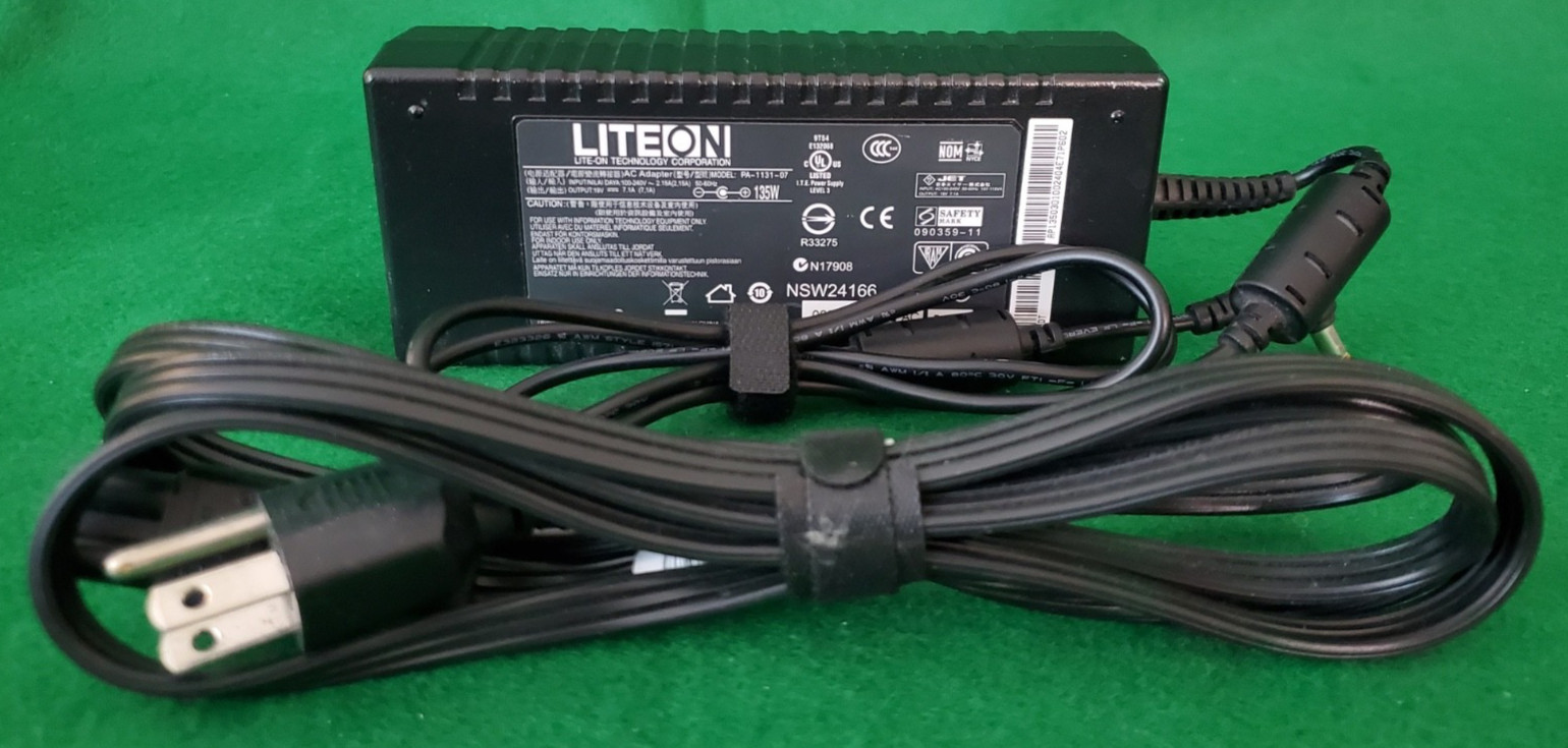 🔌LITEON AC Adaptor 🔋 Model: NSW24166, Part: PA-1131-07 TESTED