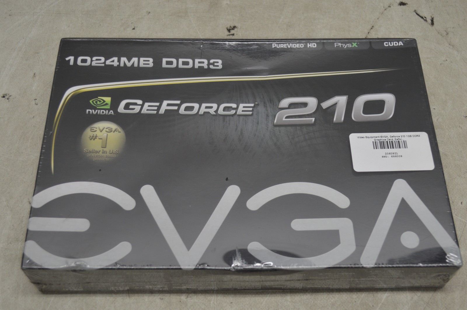EVGA GeForce 210 1GB DDR3 Graphics Card *New Unused*
