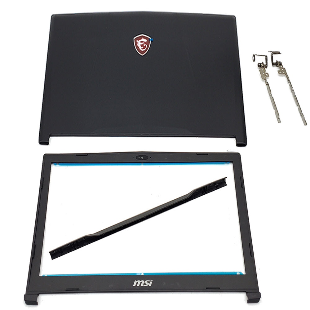 Back Cover+Bezel+Hinge Cap For MSI GL63 8RC 8RD 8RE 8SC 8SD 8SE MS-16P4 16P6 Top