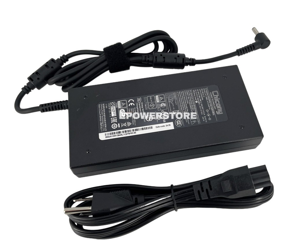 Chicony 20V 10A 200W AC Adapter Charger For MSI Katana 15 B13VGK-2000US Laptop