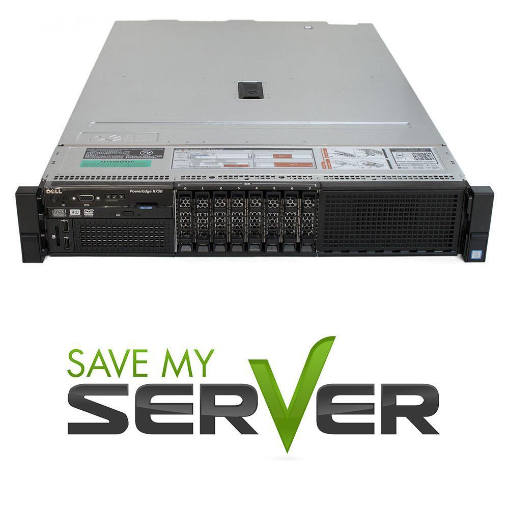 Dell PowerEdge R730 Server | 2x E5-2650 V4 = 24 Cores | 128GB | H730 | 4x Trays