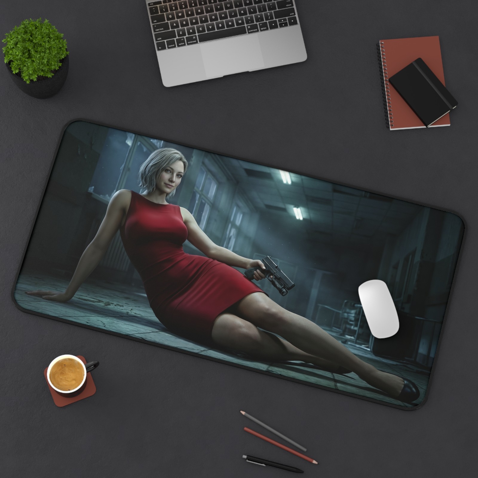 Grace Ashcroft Mouse Pad, Resident Evil Desk Mat, Gamer Gift