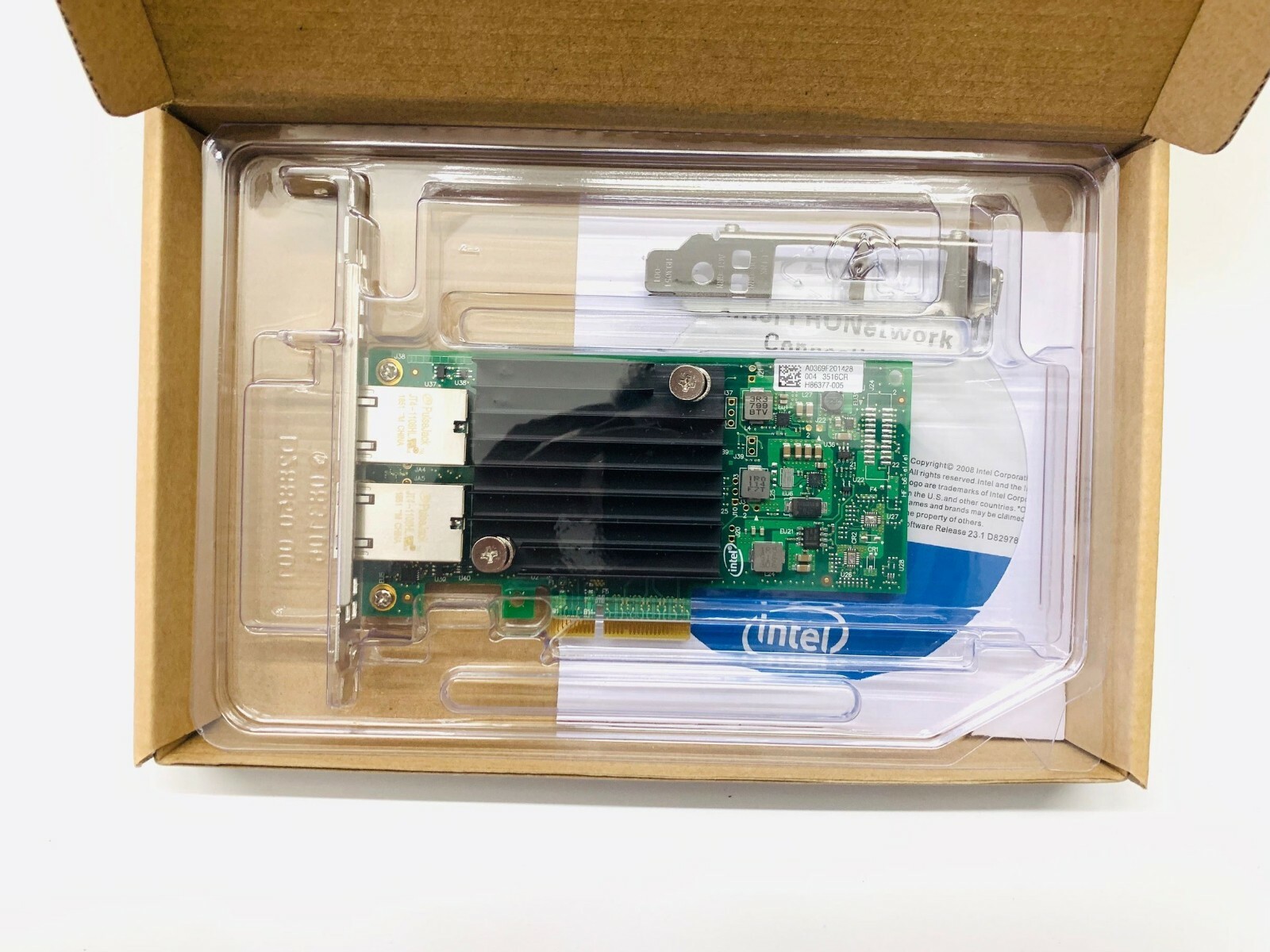 Intel X550-T2 Network Card - 10Gb Ethernet Converged Network Interface Card NIC