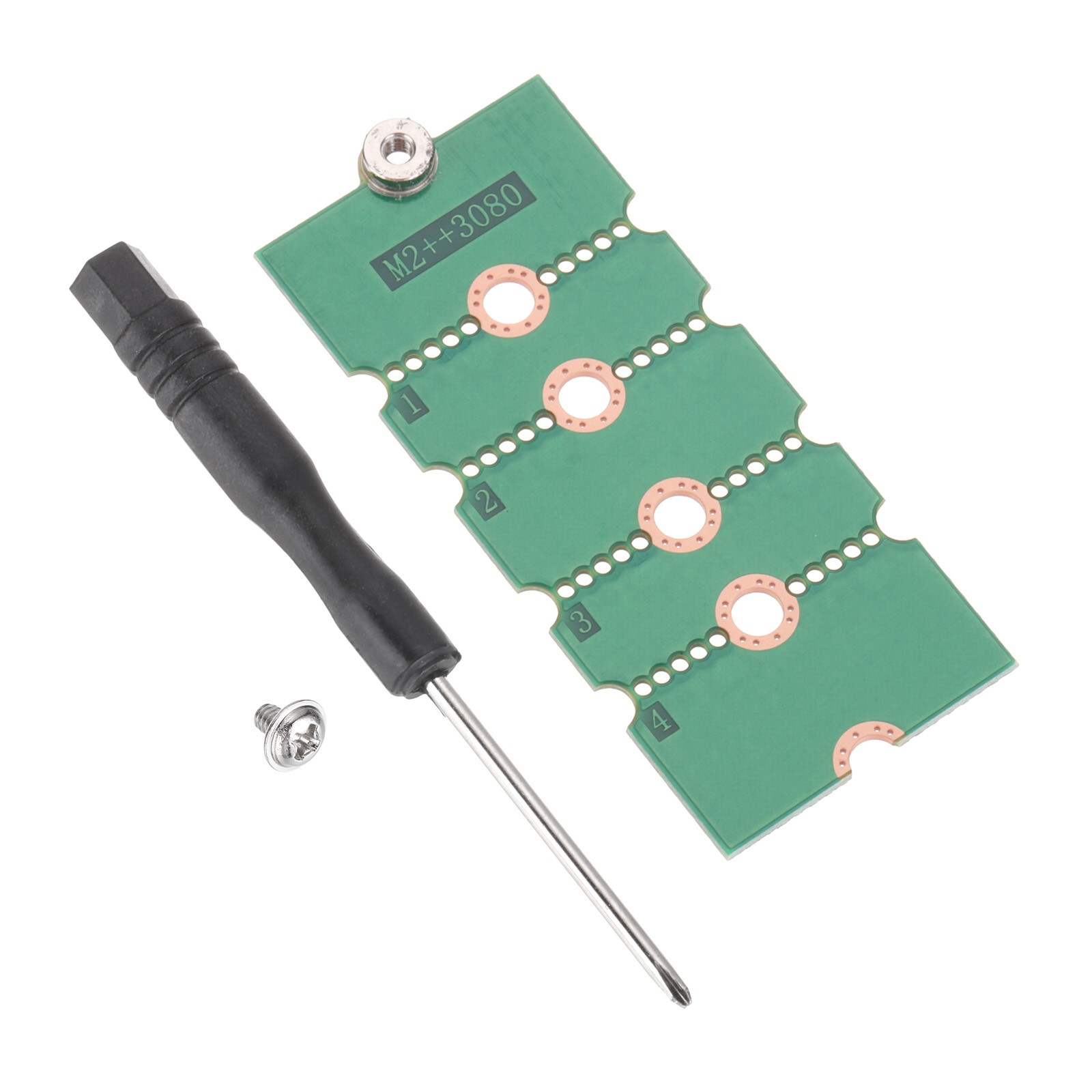 M2+ M.2 NGFF/NVME Length Extend Adapter for PC Computer Case Green