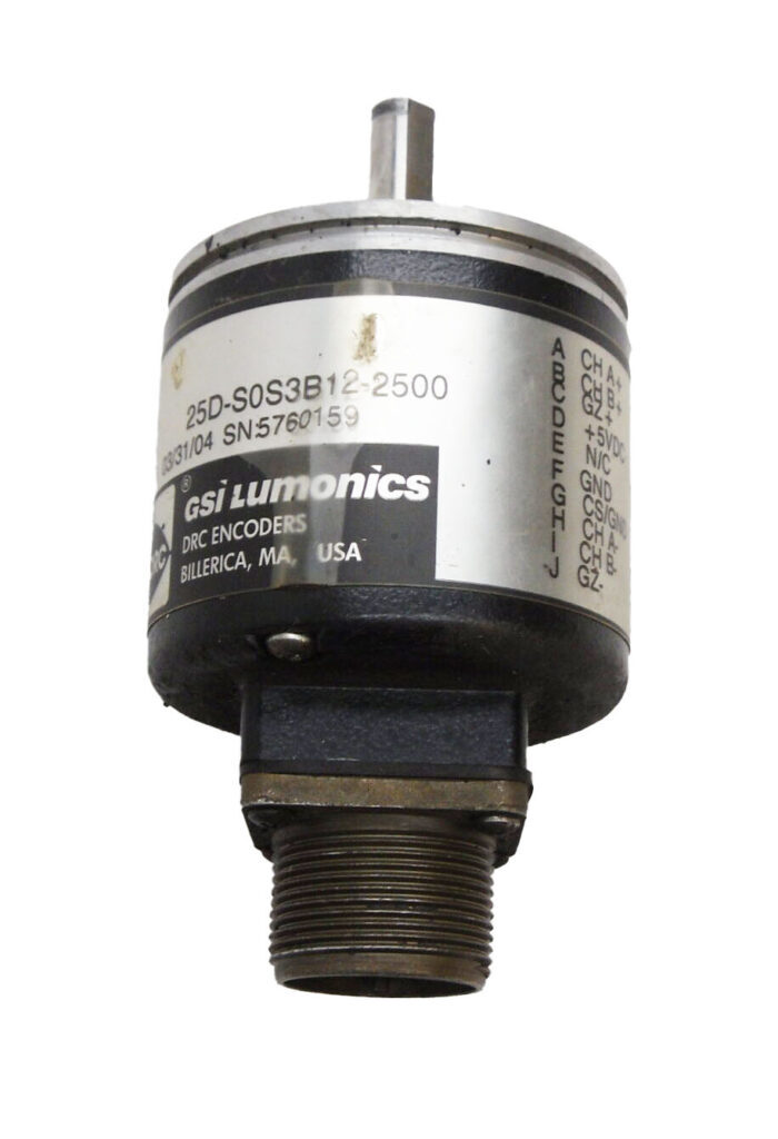 DYNAMICS RESEARCH CORP 25D-SOS3B12-2500 ENCODER 25D-S0S3B12-2500