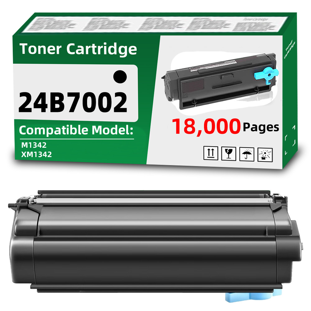 24B7002 Toner Cartridge Compatible  for Lexmark M1342  XM1342 Printers(1-Pack )