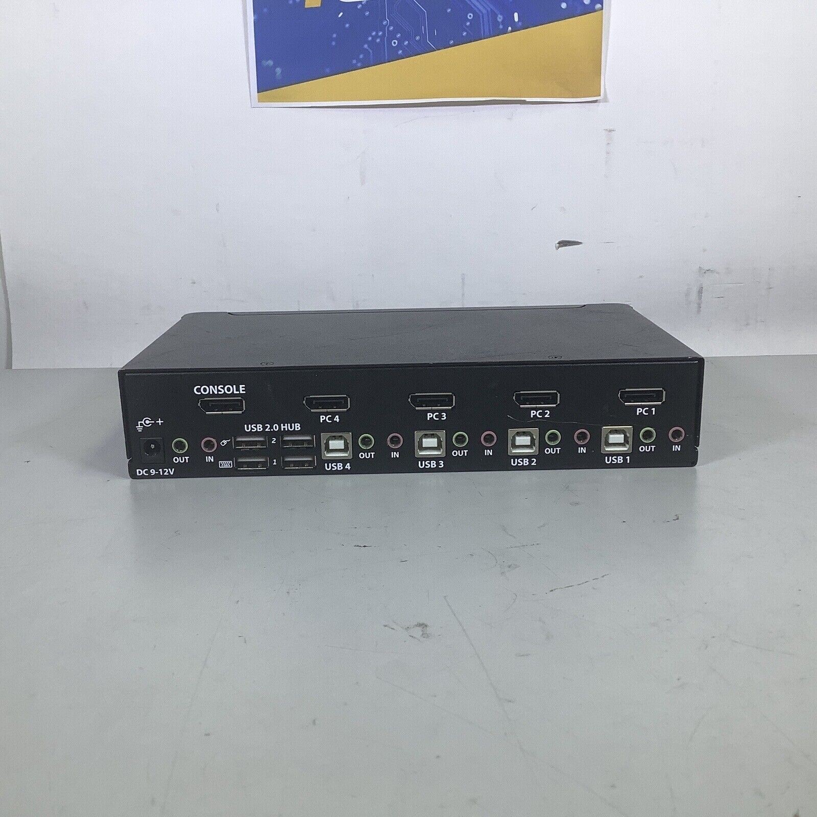 Star Tech SV431USB KVM Switch, 4 Port-open box- DEVICE ONLY