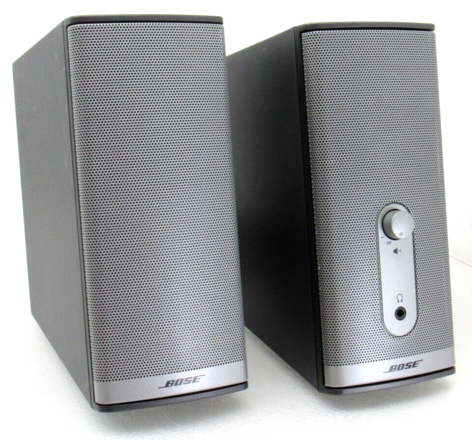 Bose Companion 2 Series II Multimedia Computer PC Laptop Speakers Complete
