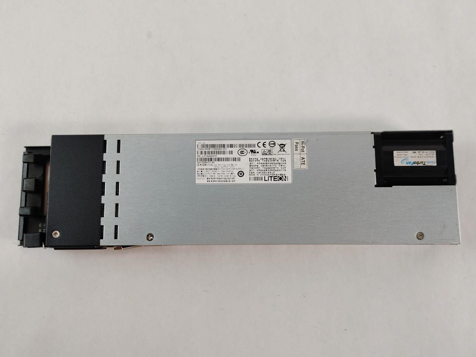 LiteOn PA-1112-1-LF 1100W Hot Swap 1U Server Power Supply