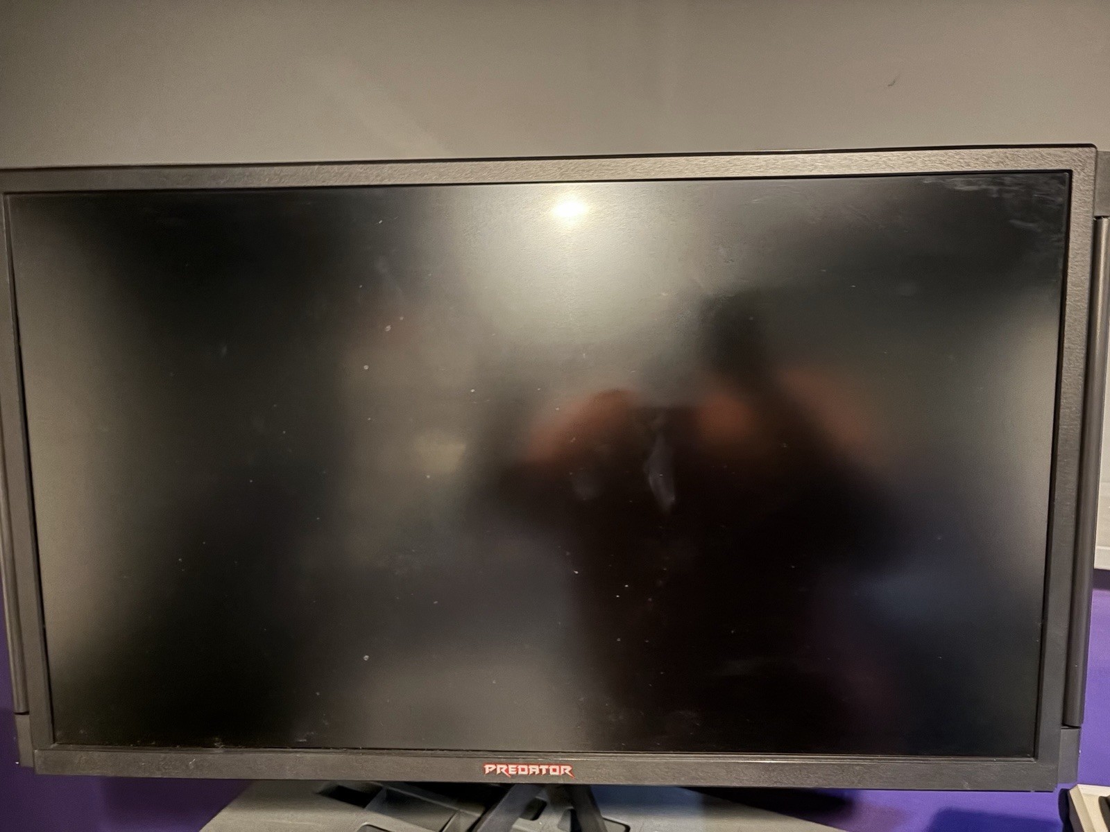 Acer Predator X27 Pbmiphzx 27" UHD IPS LED Gaming Monitor w/Stand & AC Adapter