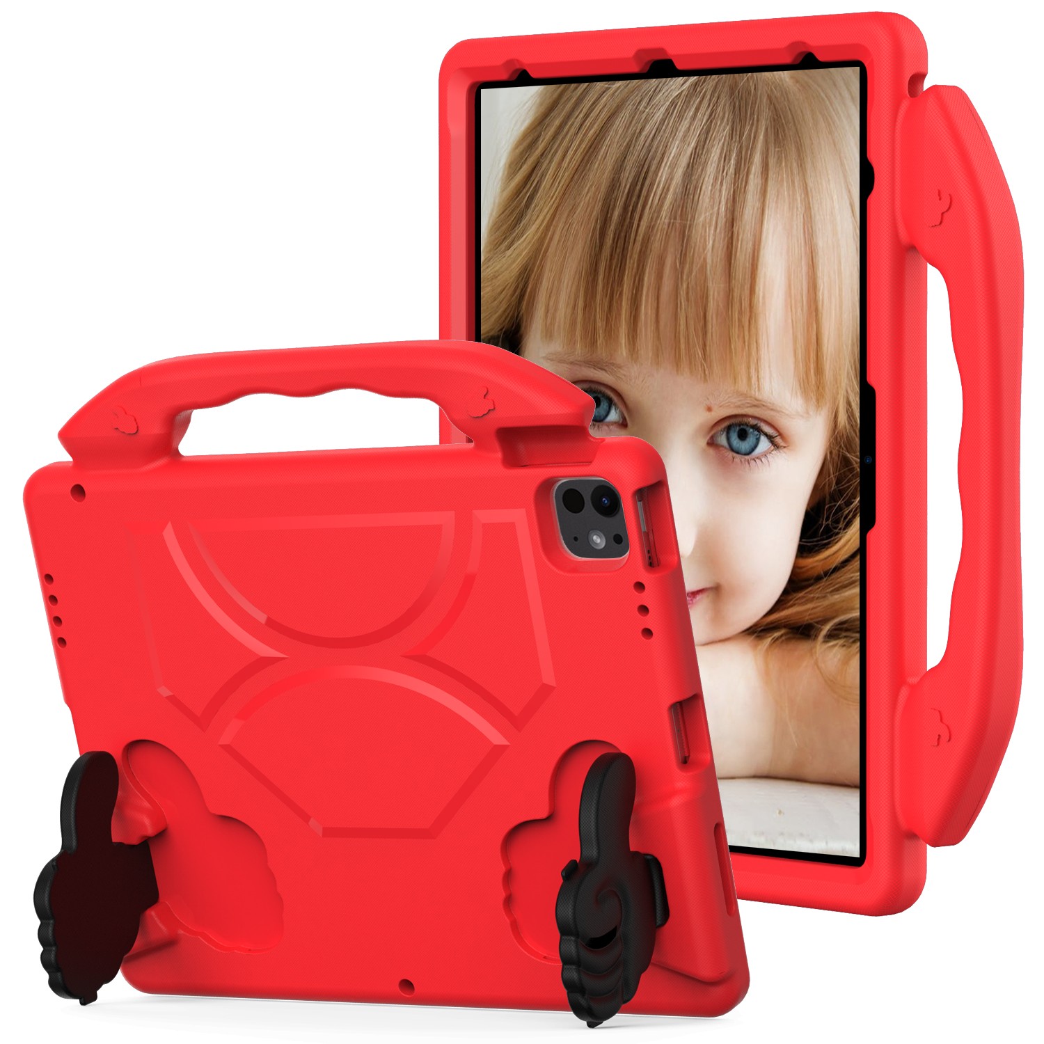 Kid Handle Case for iPad Pro 12.9" 3rd/4th/5th/6th Gen & Air Pro" 13 M2/M3/M4/M5