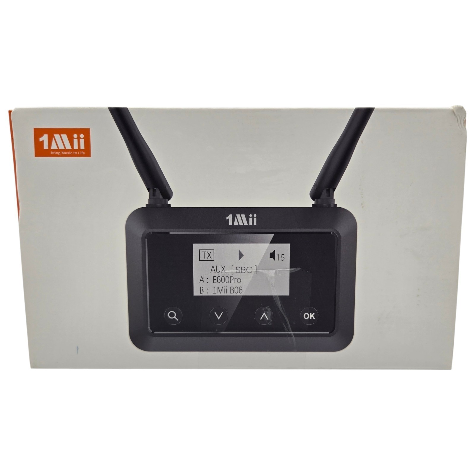 1Mii B03+ Bluetooth 5.3 Transmitter Receiver for TV Home Stereo