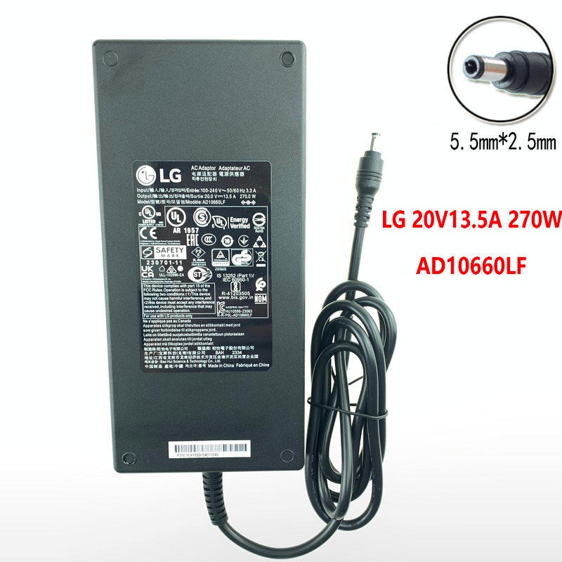 Original LG Monitor AC Switching Adapter AD10660LF 20V 13.5A 270W Power Supply
