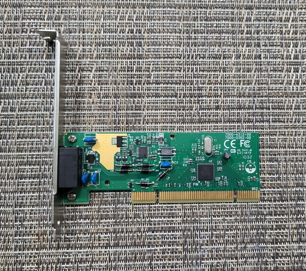 Agere Modem Card PCI Model H50006 3A56011004 (A2)