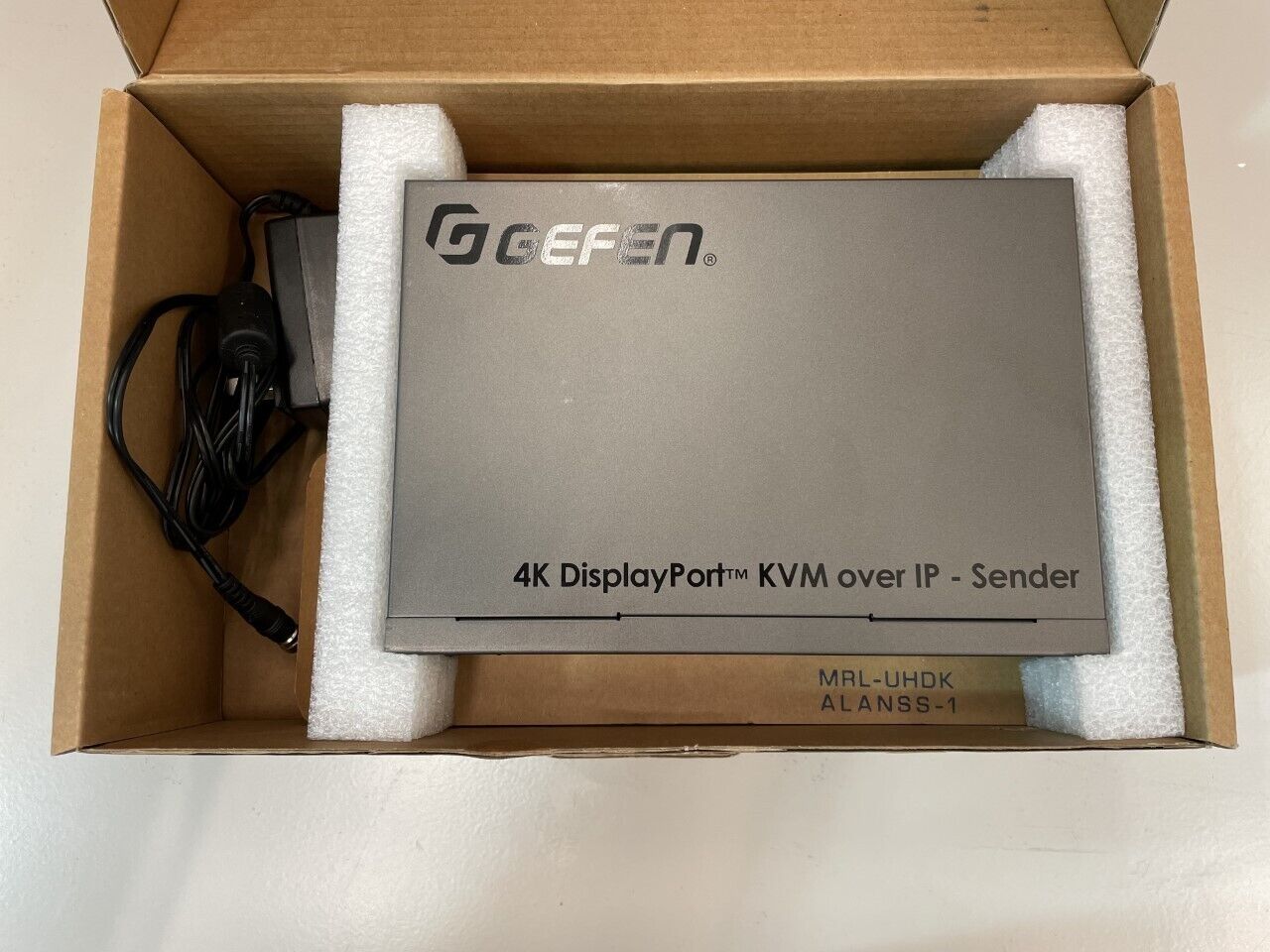 Gefen 4K DisplayPort tm KVM Over IP Sender Package 1 Computer For PC