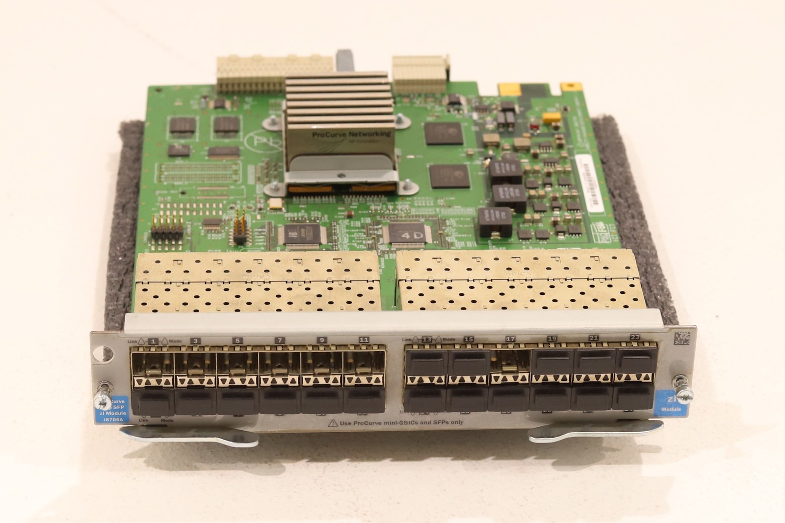 HP ProCurve J8706A 24-Port 1GbE SFP Network Switch Module P/N: 5070-2143 Tested