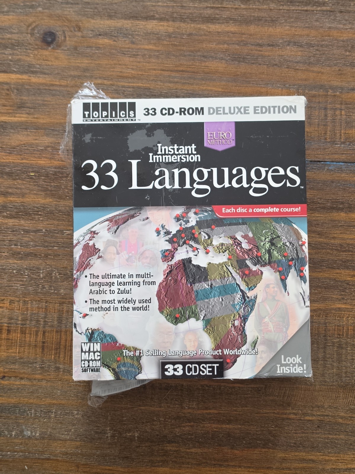 Topics Entertainment: 33 Languages Instant Immersion Method 33 CDs (Complete)