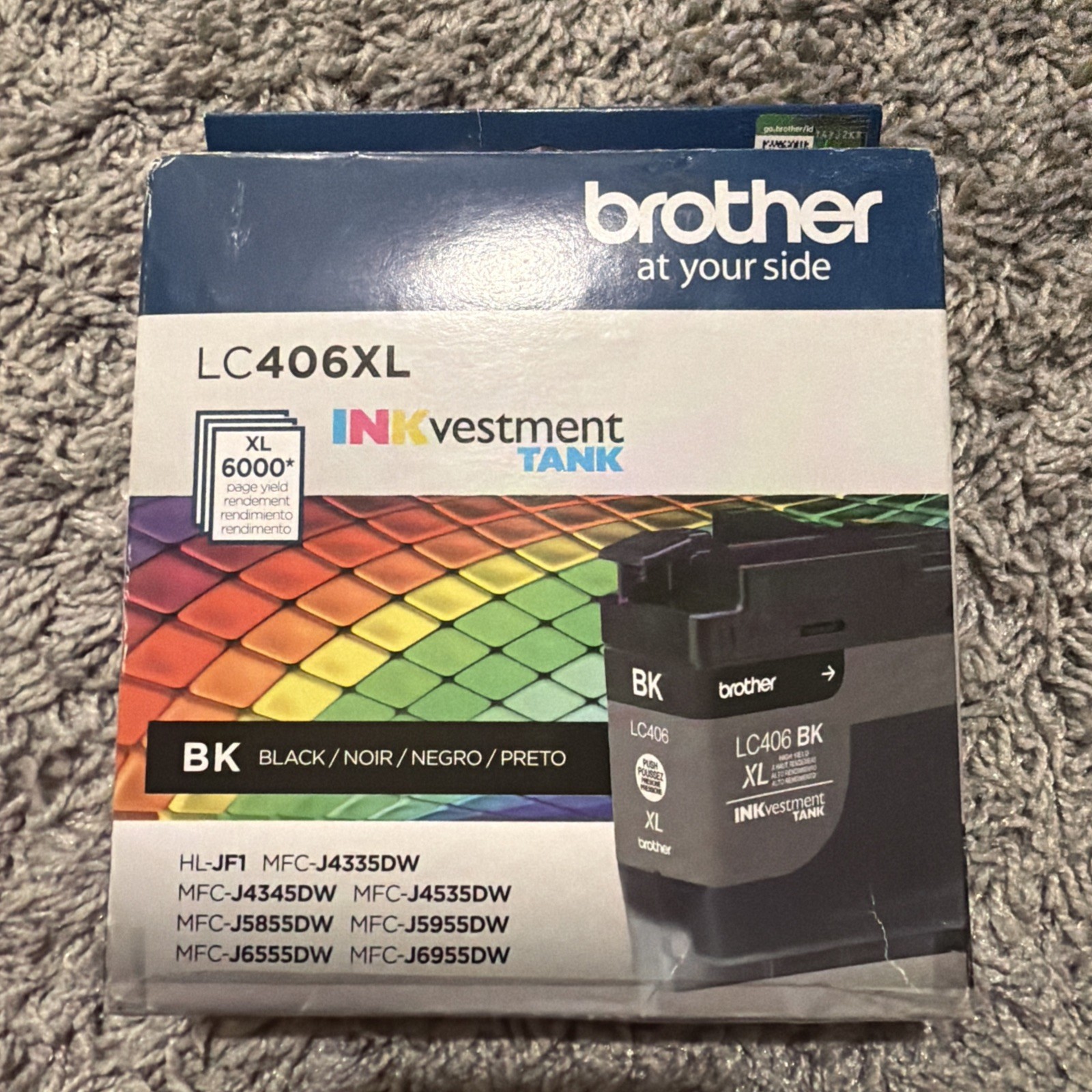 Brother LC406XL Black High Yield Ink Cartridge
