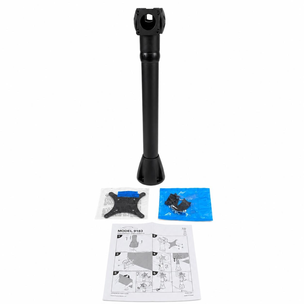 Innovative 9183-39-104 Adjustable 23-39in POS Monitor Mount Open Box