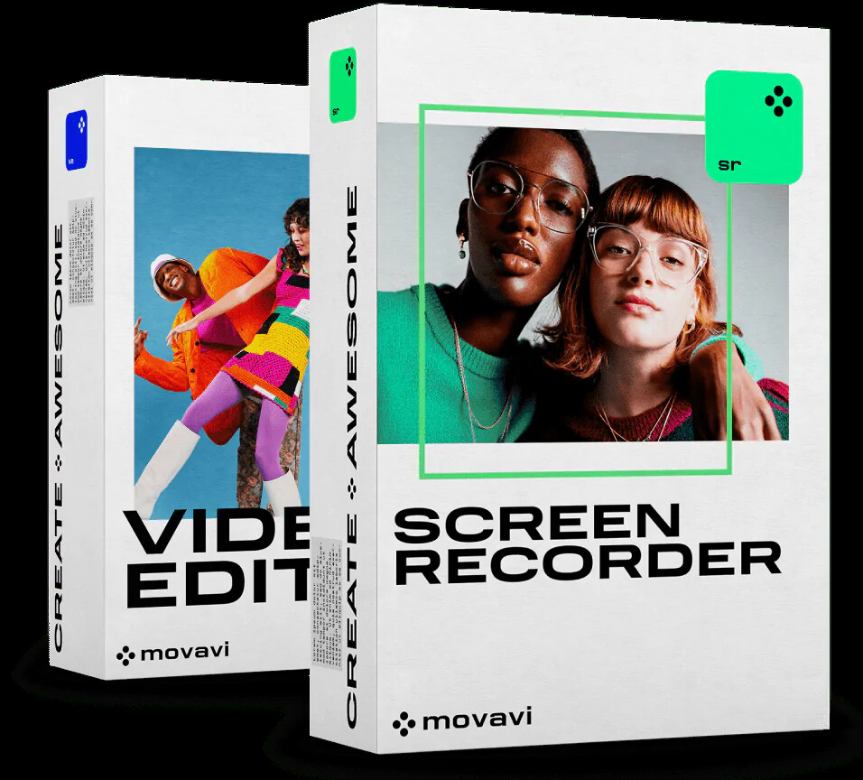 BUNDLE: Movavi Screen Recorder for Mac + Video Editor  for Macintosh