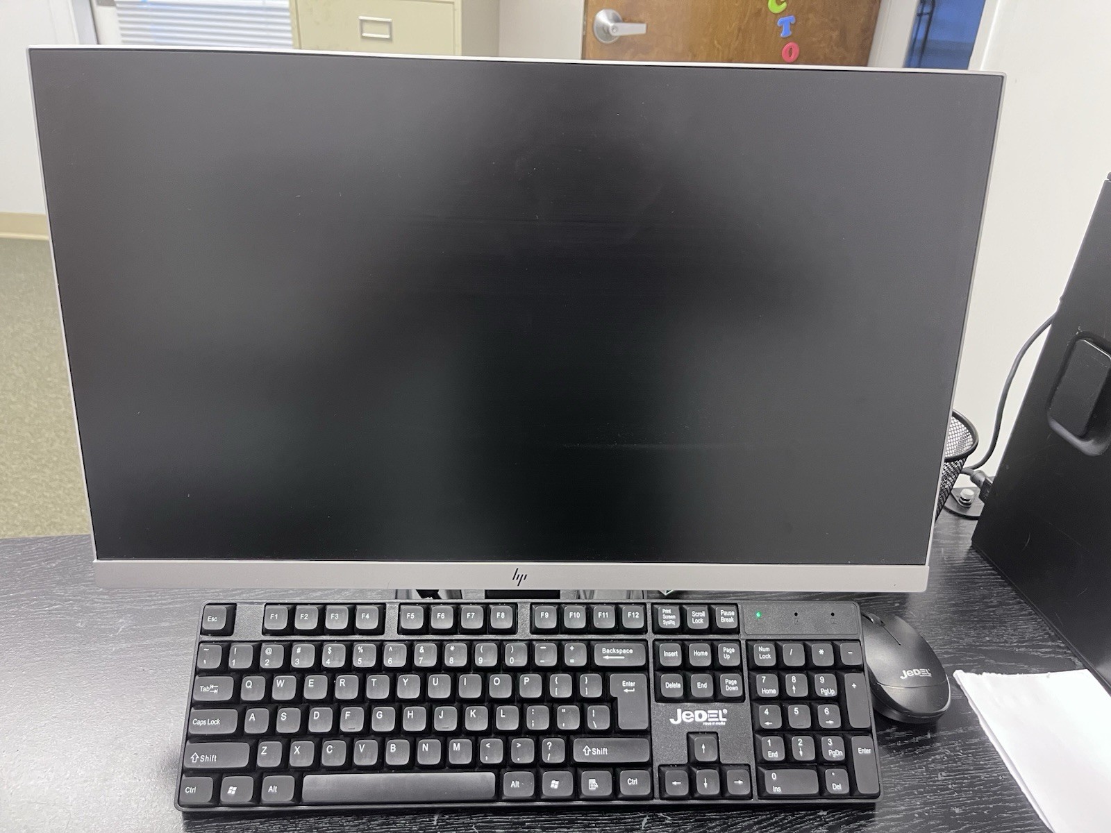 HP EliteDisplay E233 23-inch Full with IPS Monitor Screen, Keyboard And Mouse
