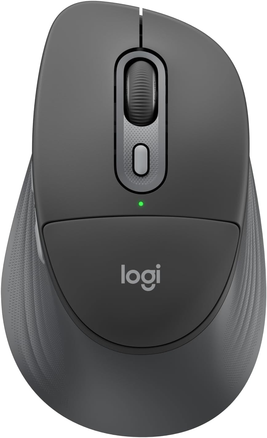 Logitech Signature Comfort plus M850 L Wireless Mouse, Bluetooth Mouse with Palm