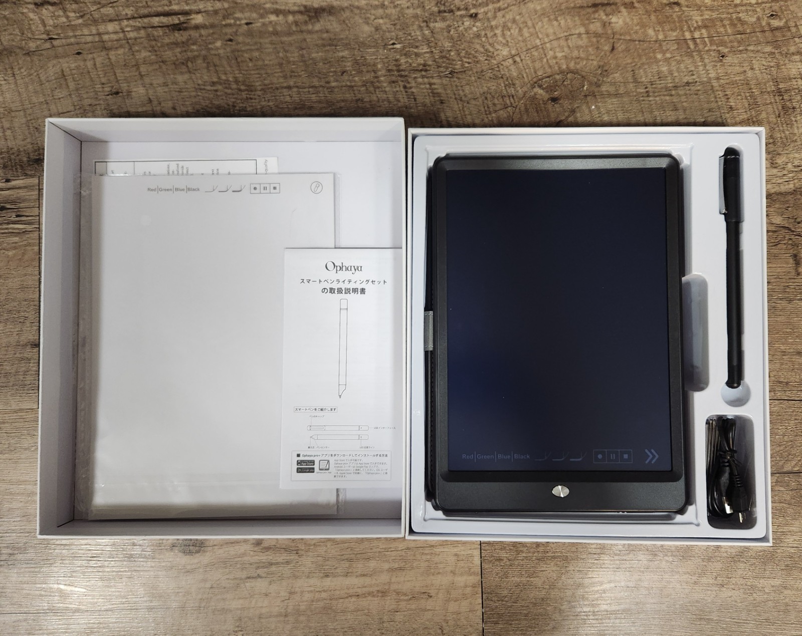 OPHAYA Smart Pen+Notebook+Tablet, Digitize Handwriting, Bluetooth Real Time Sync