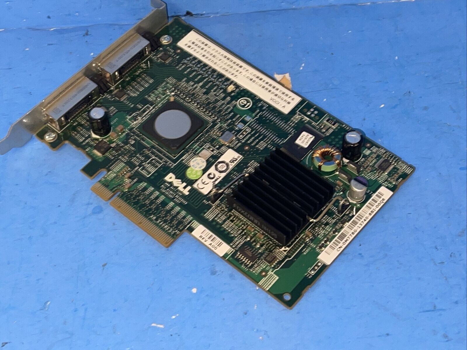 Dell CN-0M778G-13740-04T-00E4 Dual Channel SAS Raid Card