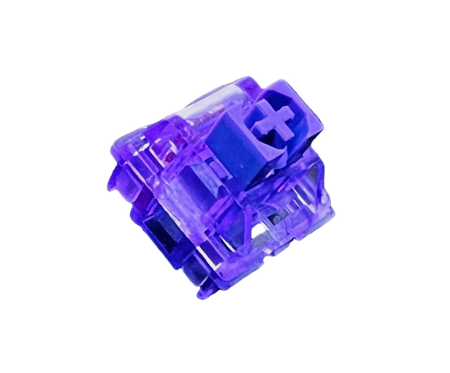 Akko Mechanical Switch (10 Pack) V2 CS Jelly Purple 3-Pin Linear Tactile Switch