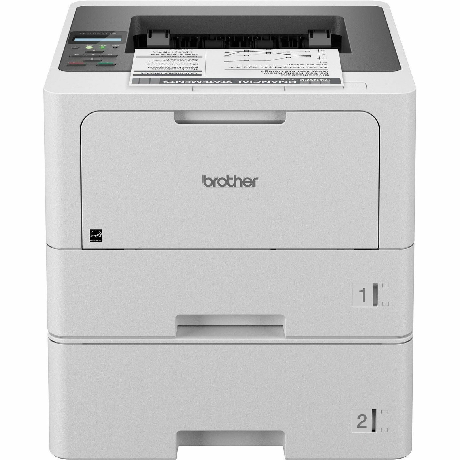 Brother HL HL-L5210DW Desktop Wireless Laser Printer - Monochrome (hll5210dwt)