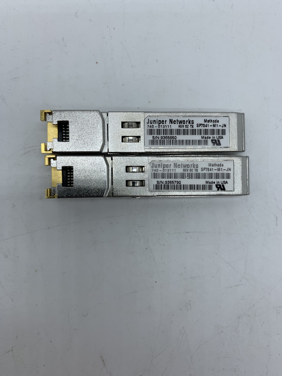 LOT OF 2 Juniper Networks 740-013111 REV 02 TX SP7041-M1-JN Transceivers FREE SH