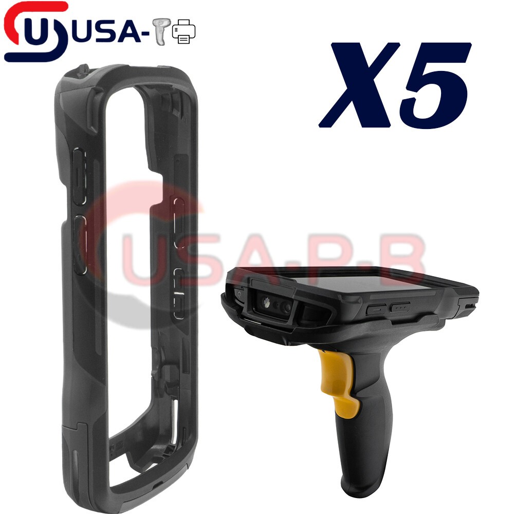 US 5PCS SG-NGTC5EXO1-01 Protective Cover Replacement For Zebra TC53 TC58 Scanner