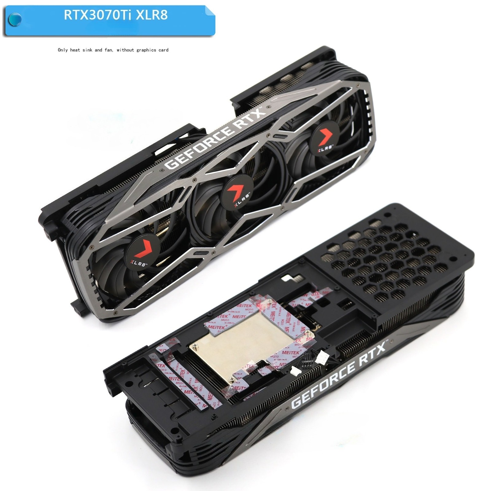 Graphics Card Cooler with Fan For PNY RTX3070 3070Ti 3080 3080Ti 3090 XLR8