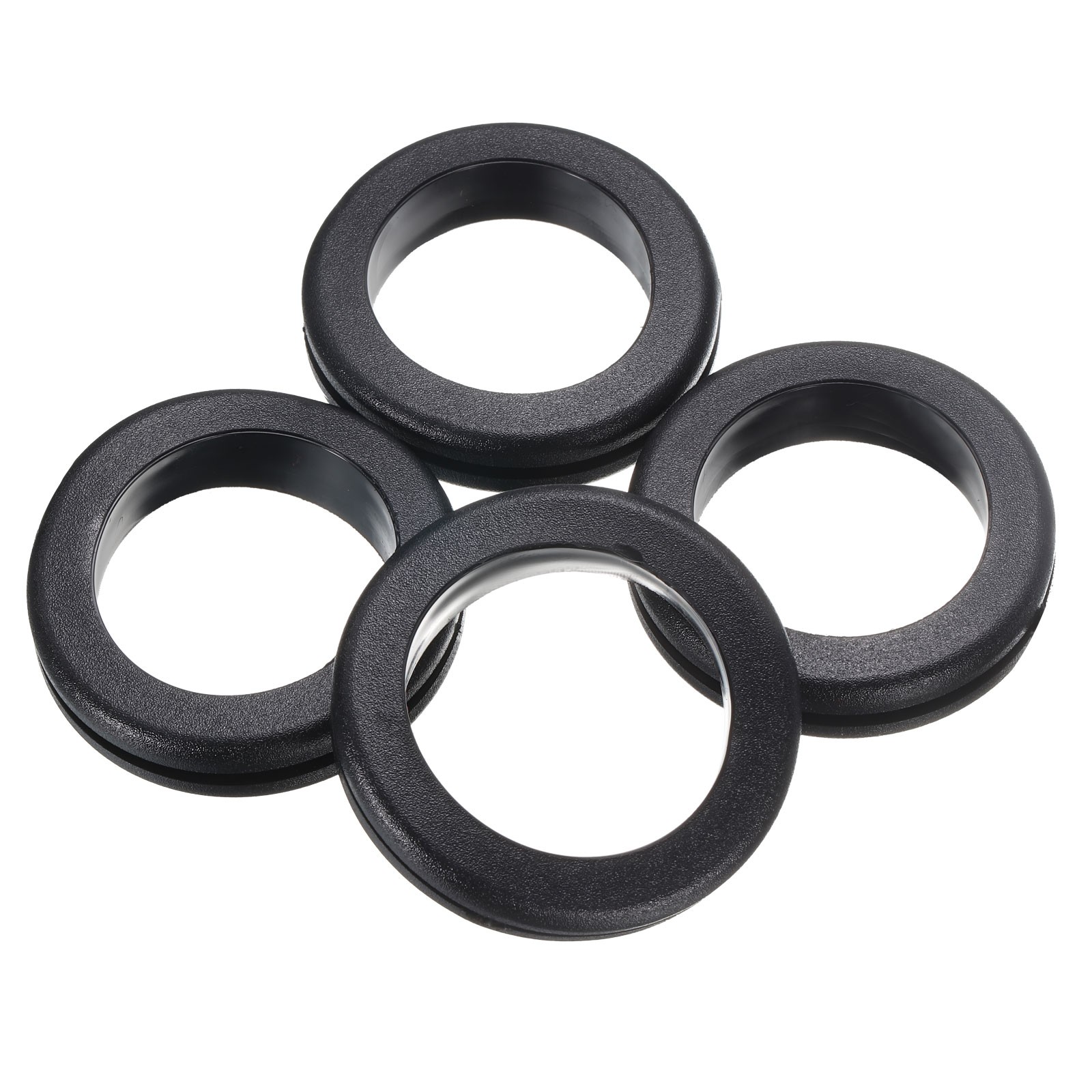 4Pcs 40x45mm Rubber Grommets Firewall Grommet Automotive for Wiring Black