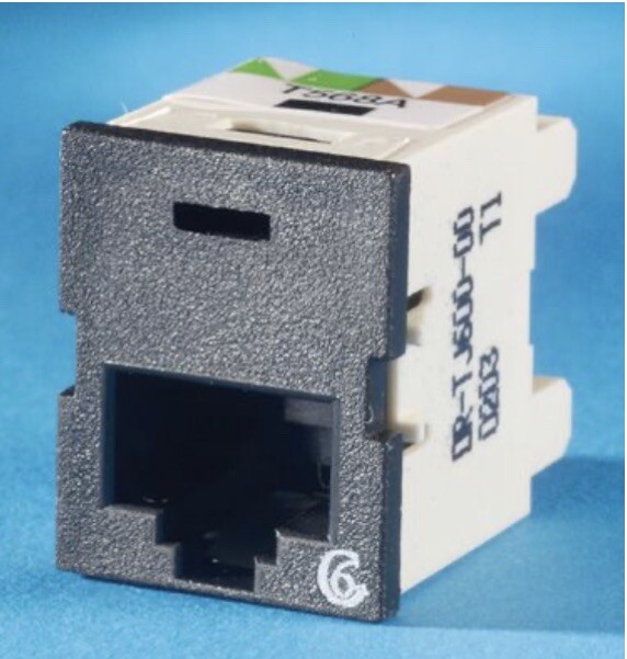 Ortronics (Legrand) Black Clarity Cat6 jacks OR-TJ600-00 (Lot of 450)