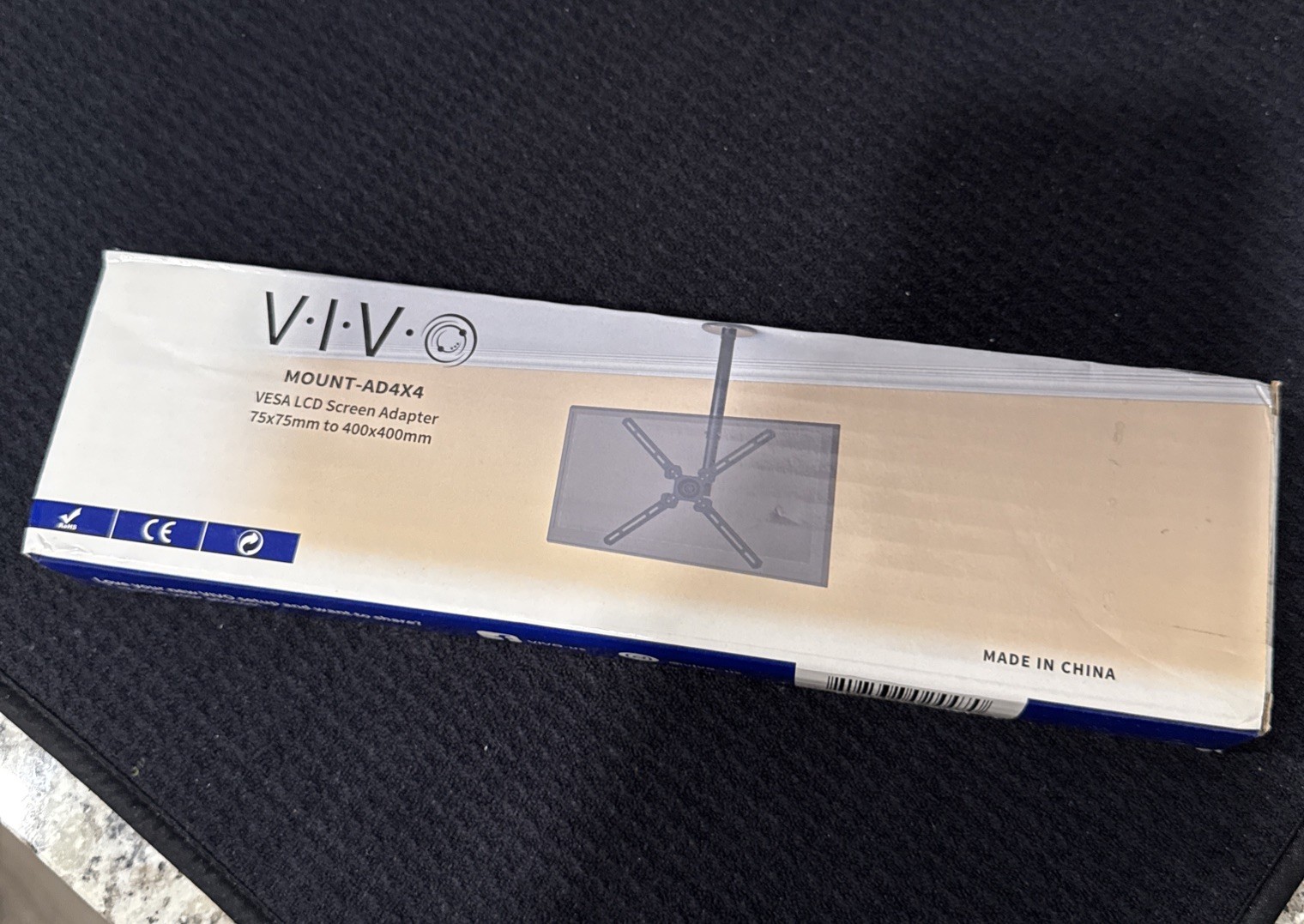 VIVO VESA LCD Screen Adapter Kit | 75x75mm to 400x400mm | MOUNT-AD4X4