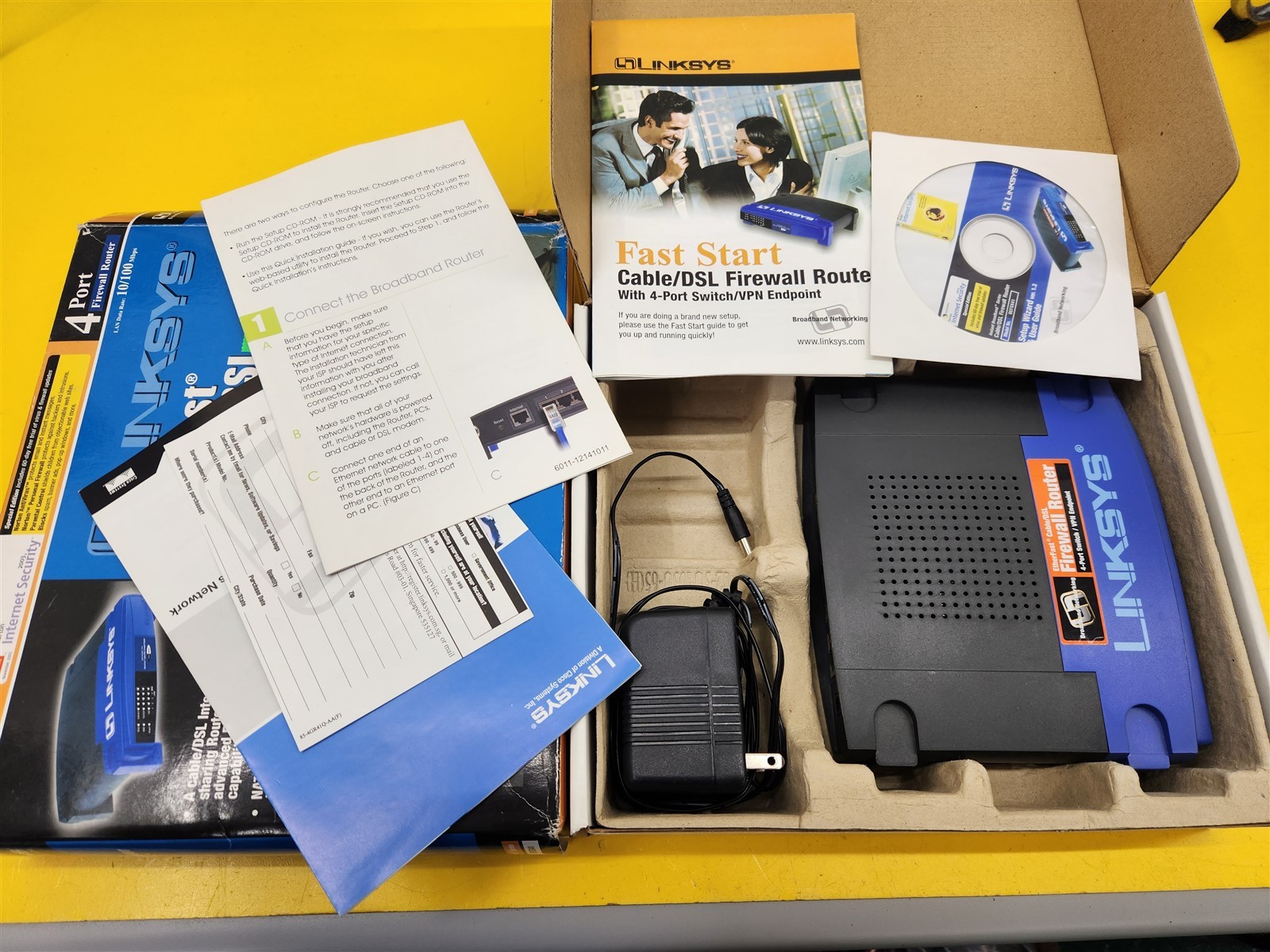 ⭐️⭐️⭐️⭐️⭐️ Linksys BEFSX41 Broadband Firewall Router