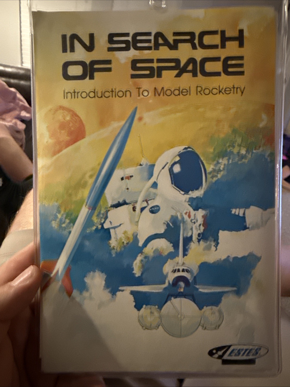 Rare Estes In Search of Space Intro Model Rocketry 5.25" Software Apple IIe IIc