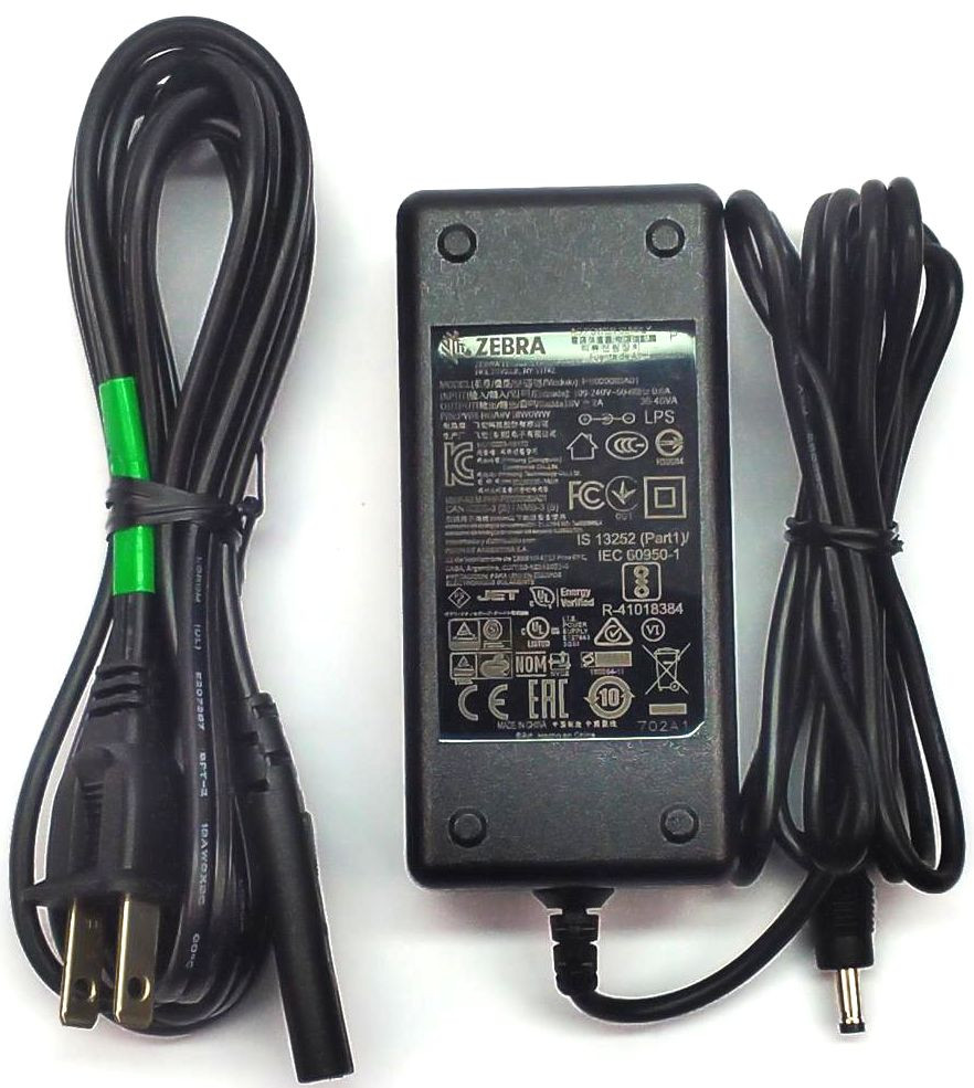 Zebra AC Adapter for TC72 TC77 Mobile Computer 18W 9V 2A PWR-BGA9V18W0WW Genuine